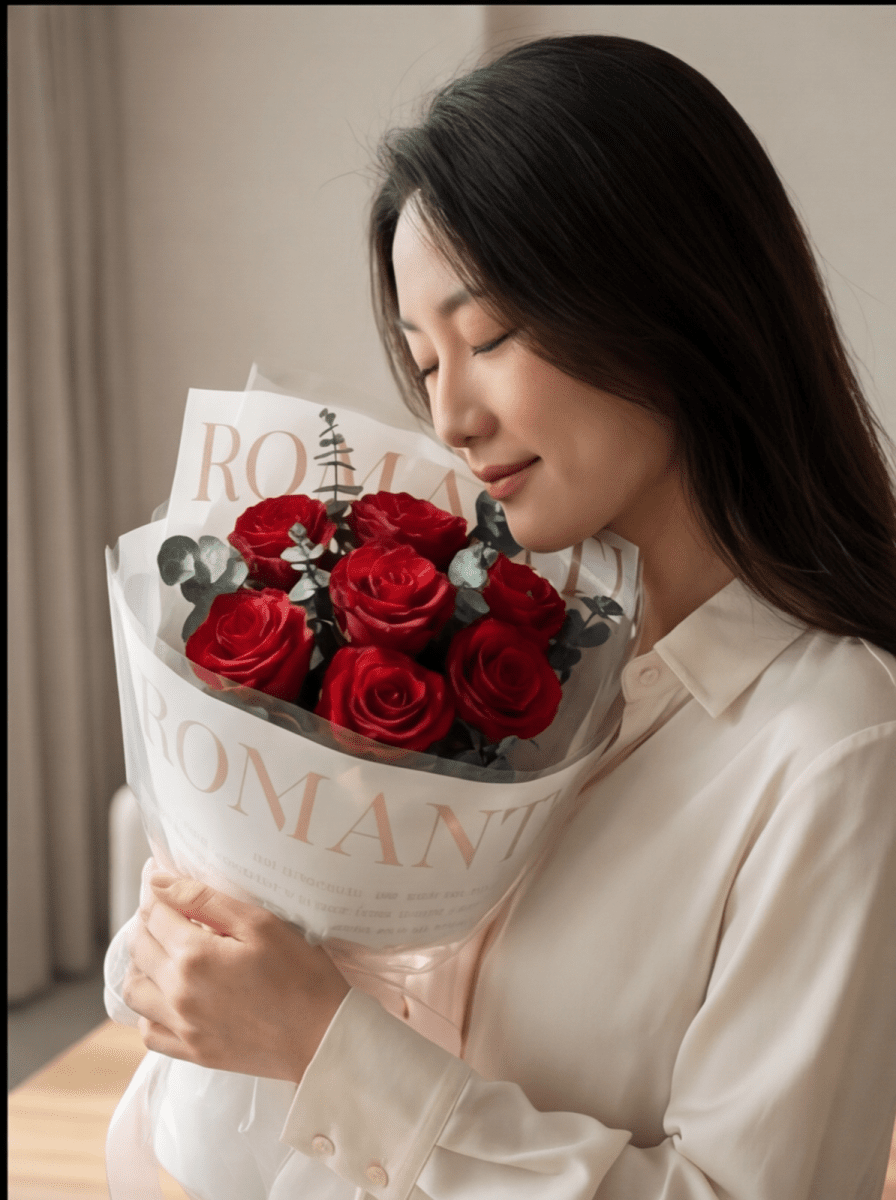 Pure Love - Romantic Red Rose - Flowers - Pure Love - Red - Preserved Flowers & Fresh Flower Florist Gift Store