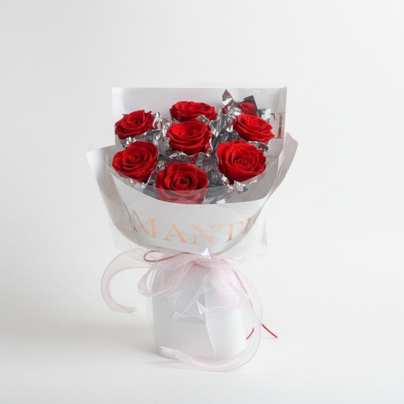 Pure Love - Romantic Red Rose - Flowers - Pure Love - Red - Preserved Flowers & Fresh Flower Florist Gift Store