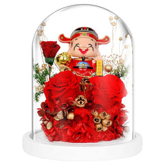 God of Wealth - Business Prosperity - Flowers - Preserved Flowers & Fresh Flower Florist Gift Store