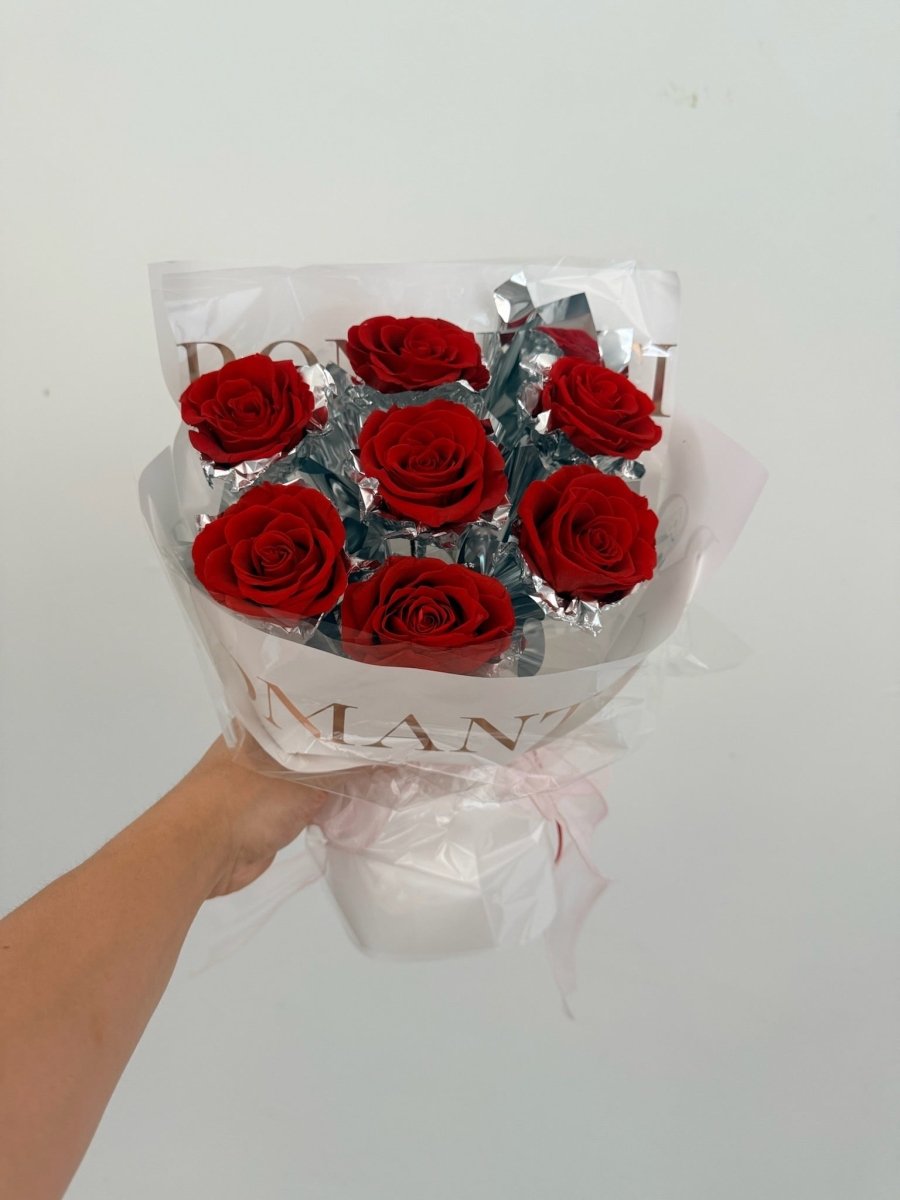 Pure Love - Romantic Red Rose - Flowers - Pure Love - Red - Preserved Flowers & Fresh Flower Florist Gift Store