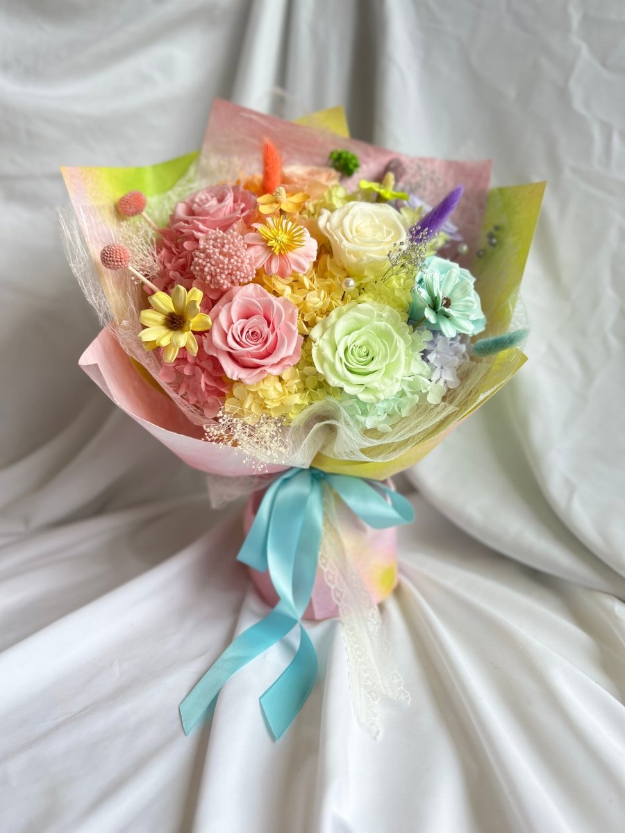 SUMMER. - Mothers Day Preserved Bouquet - Flowers - Garden - Preserved Flowers & Fresh Flower Florist Gift Store