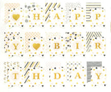 Birthday Placard (Hang) - Add Ons - Birthday - Preserved Flowers & Fresh Flower Florist Gift Store