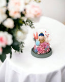 Artisan Aura Bell Dome - Pearl Girl - Flower - Preserved Flowers & Fresh Flower Florist Gift Store