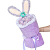 Bunny Hop - Soap Flower Bouquet - Purple