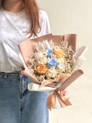 Chantel - Blue Peach - Flower - Standard - Preserved Flowers & Fresh Flower Florist Gift Store