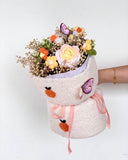 Emily - Handmade Knitted Flower Bouquet - Flower - Upsize - Preserved Flowers & Fresh Flower Florist Gift Store