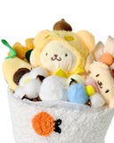 Fluffy Soft Toy Knit Bouquet - Pompompurin - Flower - Preserved Flowers & Fresh Flower Florist Gift Store