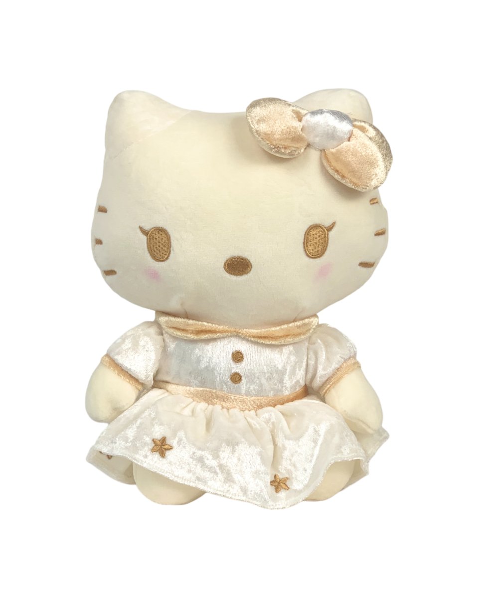 Hello Kitty Plushie - Golden Series - Flowers - Preserved Flowers & Fresh Flower Florist Gift Store