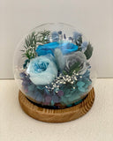 Rose Blowball - Blue (with gift box) - Flowers - Preserved Flowers & Fresh Flower Florist Gift Store