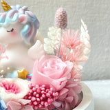 Unicorn Blowball - Magic Blue - Flower - Preserved Flowers & Fresh Flower Florist Gift Store